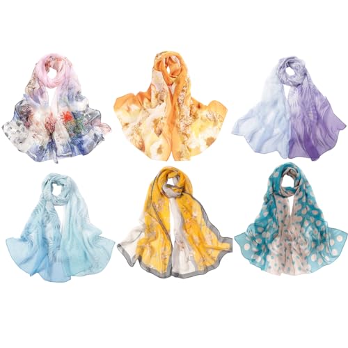 Chiffon Scarf - Luxurious & Lightweight