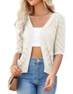 Lightweight Short Sleeve Cardigan