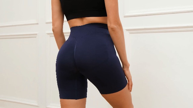 Butt Scrunch Seamless Yoga Shorts