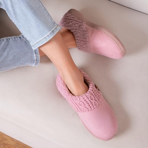 Suede Memory Foam Slippers