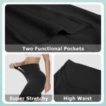 Cycling Shorts with Pockets, High Waist