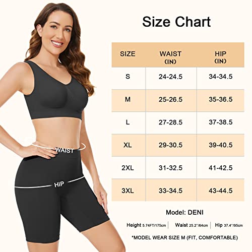 Ultra Soft Seamless Slip Shorts