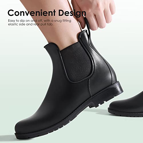 Waterproof Ankle Chelsea Rain Boots