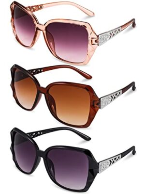 Vintage UV400 Oversized Sunglasses
