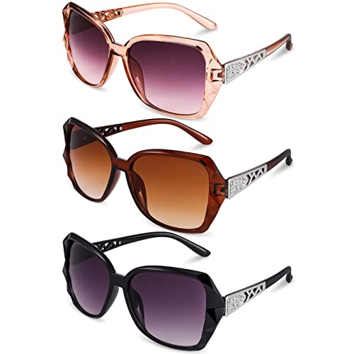 Vintage UV400 Oversized Sunglasses