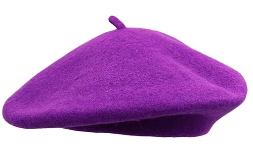 Women's Wool Beret Hat - Classic French Style, Warm & Trendy