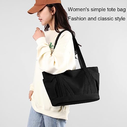 Tote Bag Canvas Casual Top Handle Satchel