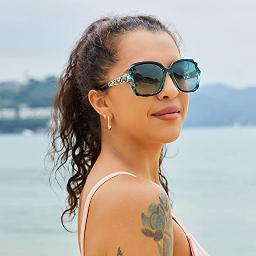 Oversized Polarised Sunglasses