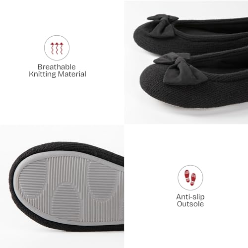 Ballerina Slippers with Memory Foam