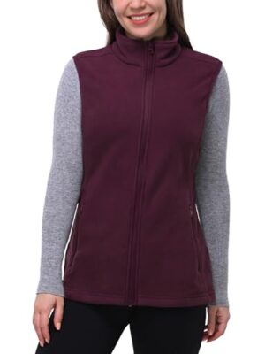 Lightweight Fleece Vest with Pockets