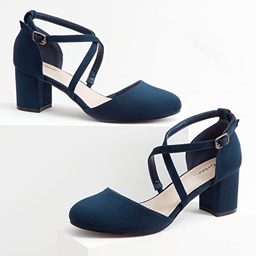 Mid Heel Chunky Dress Sandals