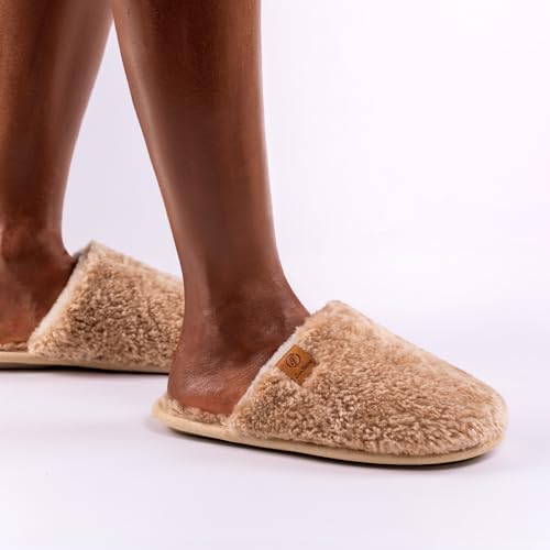 Cosy Shearling Memory Foam Slippers