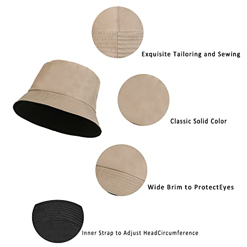 Cotton Bucket Hat for Outdoor Hiking