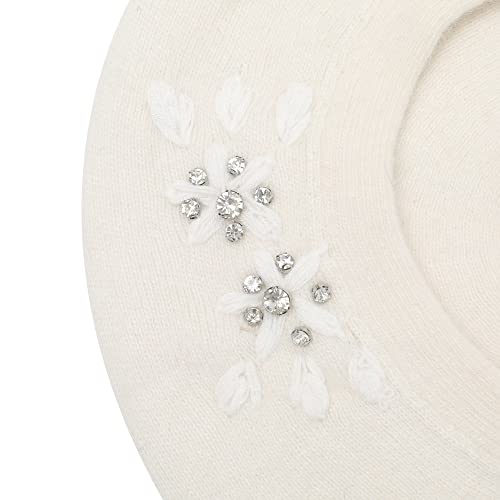 ZLYC Womens Reversible Cashmere Beret Cap