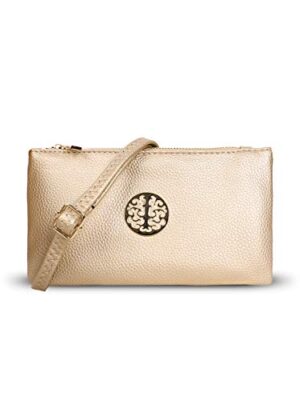 Small Clutch with Wristlet & Shoulder Strap