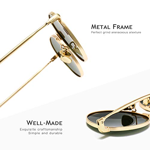 Vintage Round Metal Sunglasses
