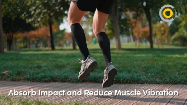 Compression Socks 2 Pairs for Calf & Ankle Support