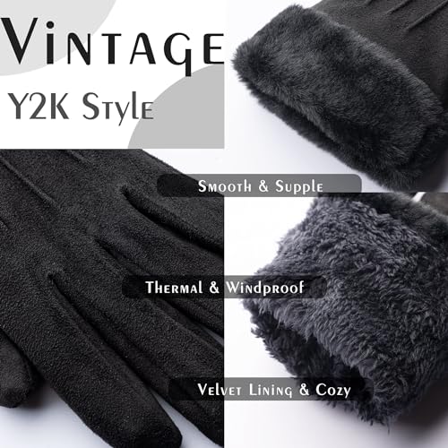 Touch Screen Winter Gloves - Fleece Lined