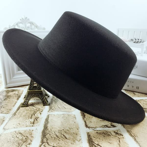 Black Fedora Hat for Party, Cosplay, Wedding