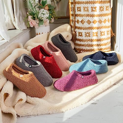 Fuzzy Memory Foam Slippers