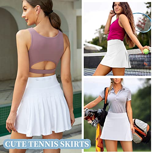 Pleated Tennis Skirt with Pockets
