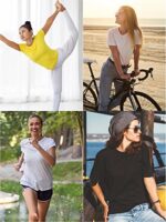 Round Neck Cotton T-Shirt