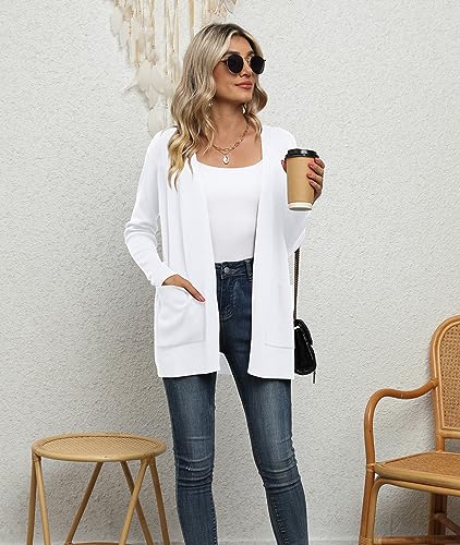 Loose Casual Lightweight V-neck Cardigan