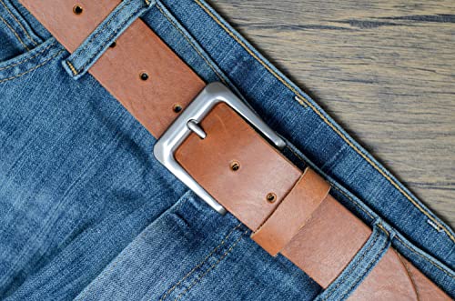 Italian Leather 38mm Belt - Made in England