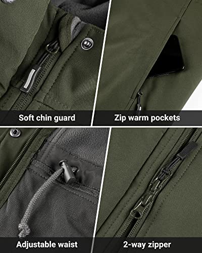 Waterproof Softshell Jacket with Hood