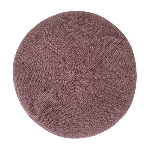 ZLYC Reversible Cashmere Beret for Women and Girls