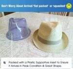 Straw Trilby Fedora