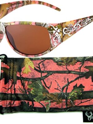 Pink & Purple Camo Polarised Sunglasses