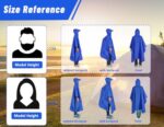 3-in-1 Waterproof Rain Poncho, Tent, Tarpaulin