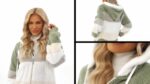 Fuzzy Fleece Hooded Cardigan
