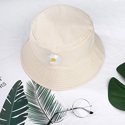 Reversible Cotton Daisy Sun Hat