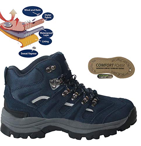 Waterproof Leather Hiking Boots