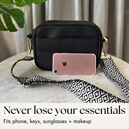 Cross Body Bag - Adjustable Strap & Pockets