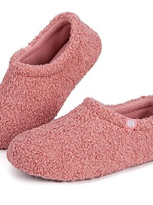 Fuzzy Memory Foam Slippers