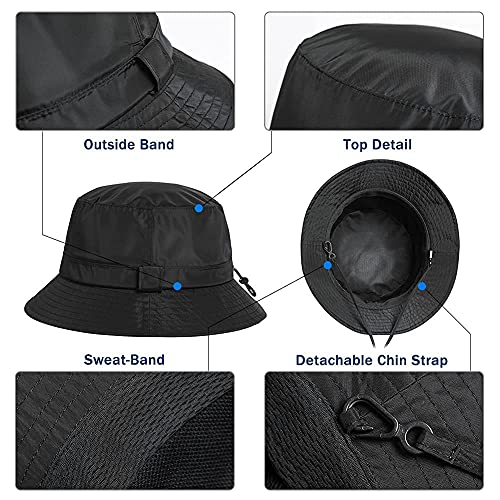 Waterproof Bucket Hat - UPF 50+ Adjustable