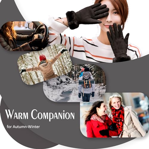 Touch Screen Winter Gloves - Fleece Lined