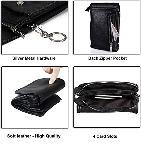 befen Leather Crossbody Bag, Cellphone Wallet, Small Purse