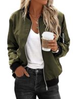 Lightweight Quilted Bomber Jacket