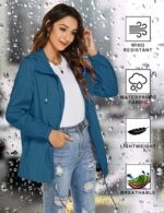 Waterproof Lightweight Hooded Raincoat