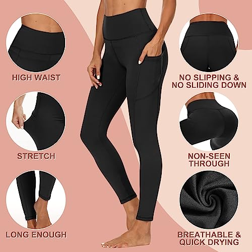 High Waisted Leggings with Pockets