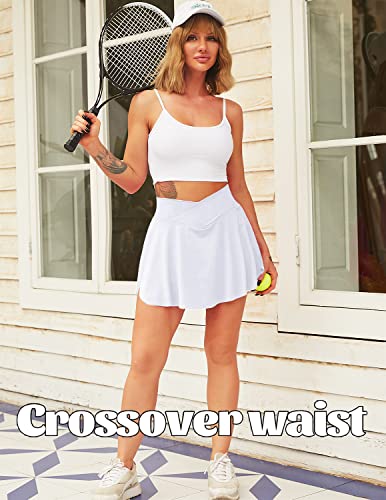 Pleated Tennis Skirt with Shorts Pockets