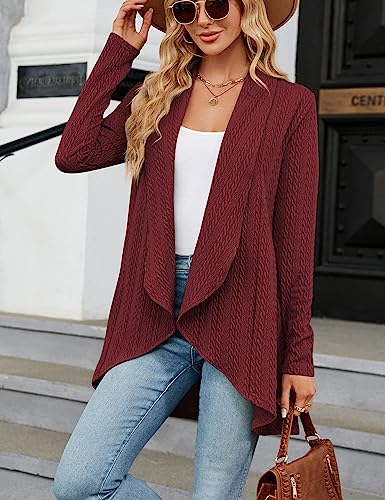 Open Front Cardigan Sweater