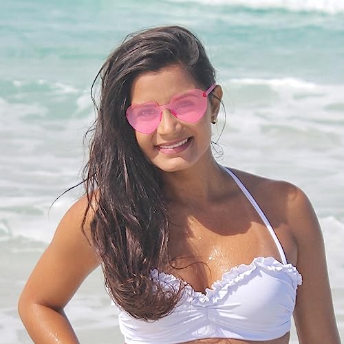 3 Pack Heart Shaped Sunglasses