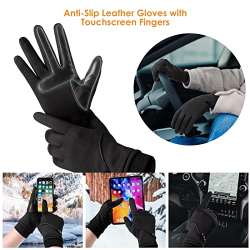 HOLDINA Waterproof Winter Gloves for Women with Touchscreen