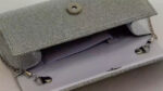Clutch Bag with Detachable Chain