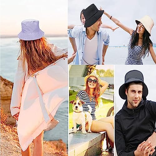 Foldable Summer Bucket Hat (Beige)